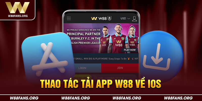 Thao tác tải app về IOS như thế nào?